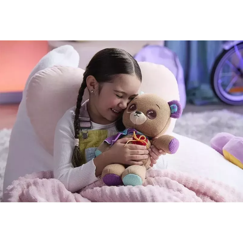 Mascota interactiva de peluche Cobi Thready Bear – juguete activado por movimiento con sonido y sensores