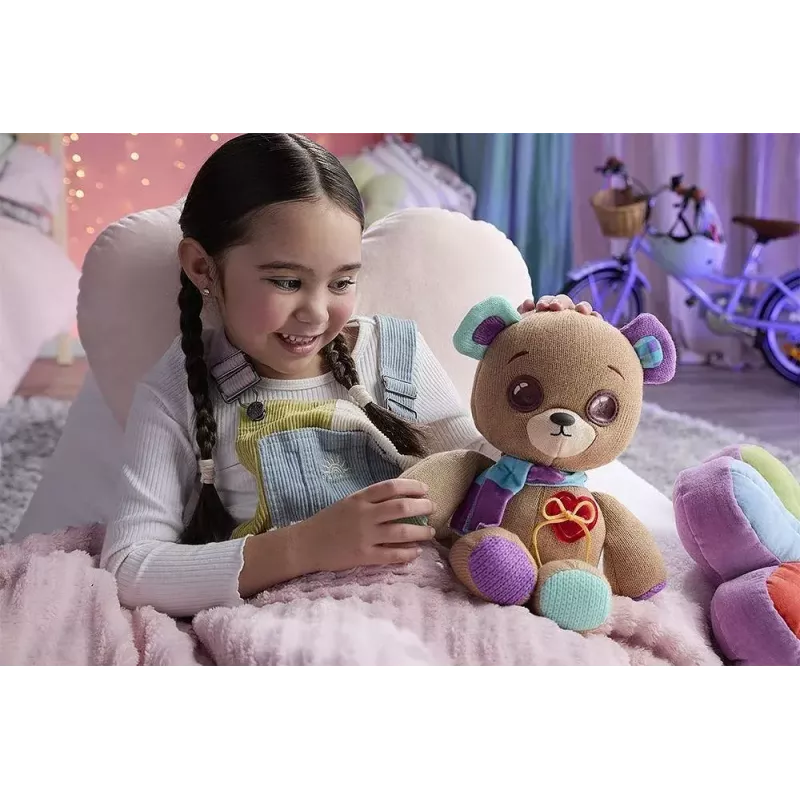 Mascota interactiva de peluche Cobi Thready Bear – juguete activado por movimiento con sonido y sensores