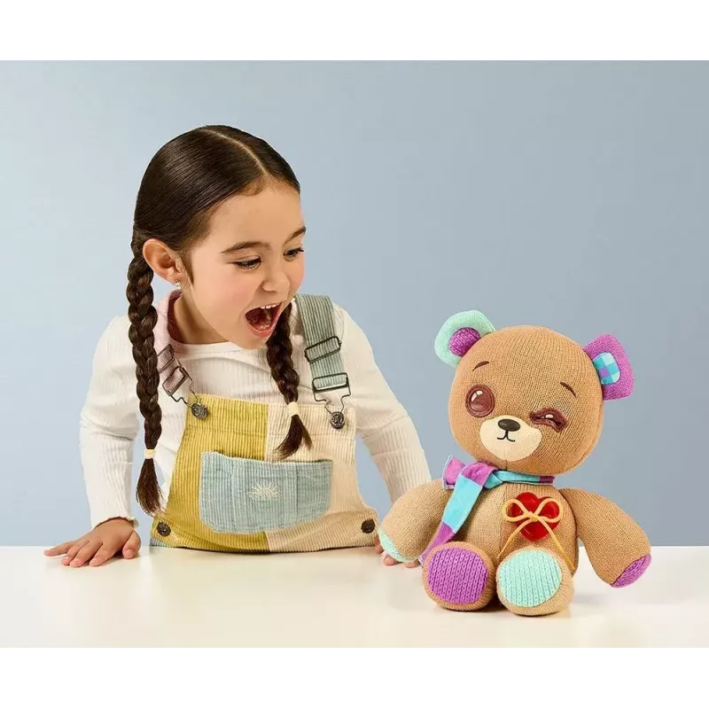 Mascota interactiva de peluche Cobi Thready Bear – juguete activado por movimiento con sonido y sensores