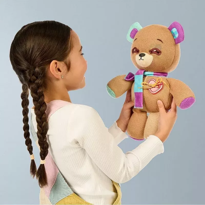 Mascota interactiva de peluche Cobi Thready Bear – juguete activado por movimiento con sonido y sensores