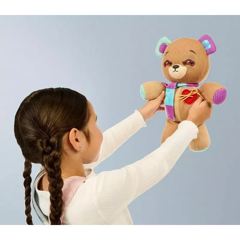 Mascota interactiva de peluche Cobi Thready Bear – juguete activado por movimiento con sonido y sensores