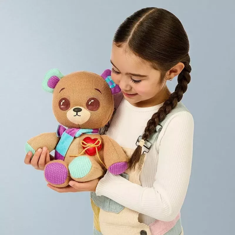 Mascota interactiva de peluche Cobi Thready Bear – juguete activado por movimiento con sonido y sensores