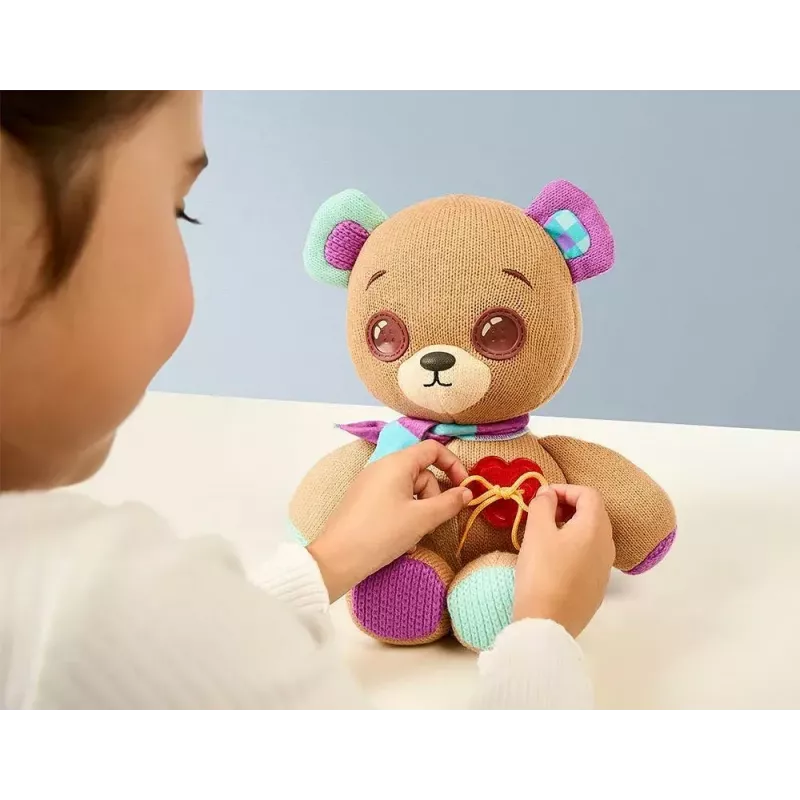 Mascota interactiva de peluche Cobi Thready Bear – juguete activado por movimiento con sonido y sensores