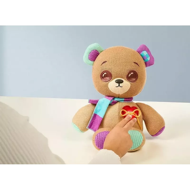 Mascota interactiva de peluche Cobi Thready Bear – juguete activado por movimiento con sonido y sensores