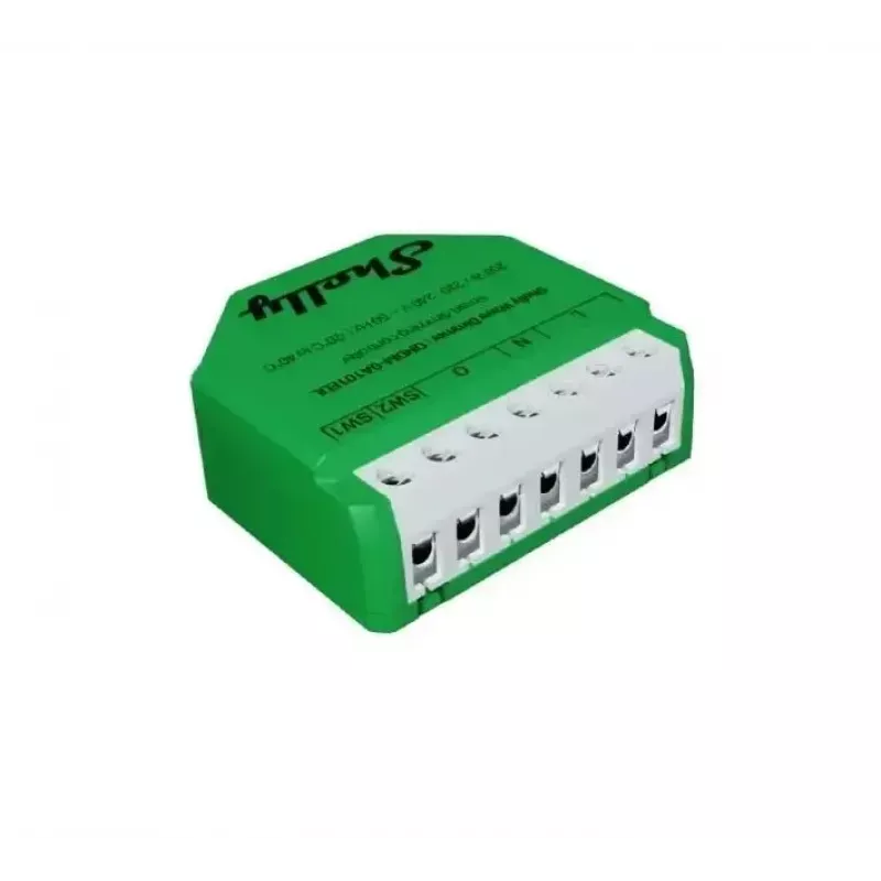 Controlador de atenuador inteligente Shelly Wave Dimmer EU LR — 2 canales, sin neutro, 220–240V, LED hasta 150W, bombillas incandescentes hasta 200W, 864–868.4 MHz
