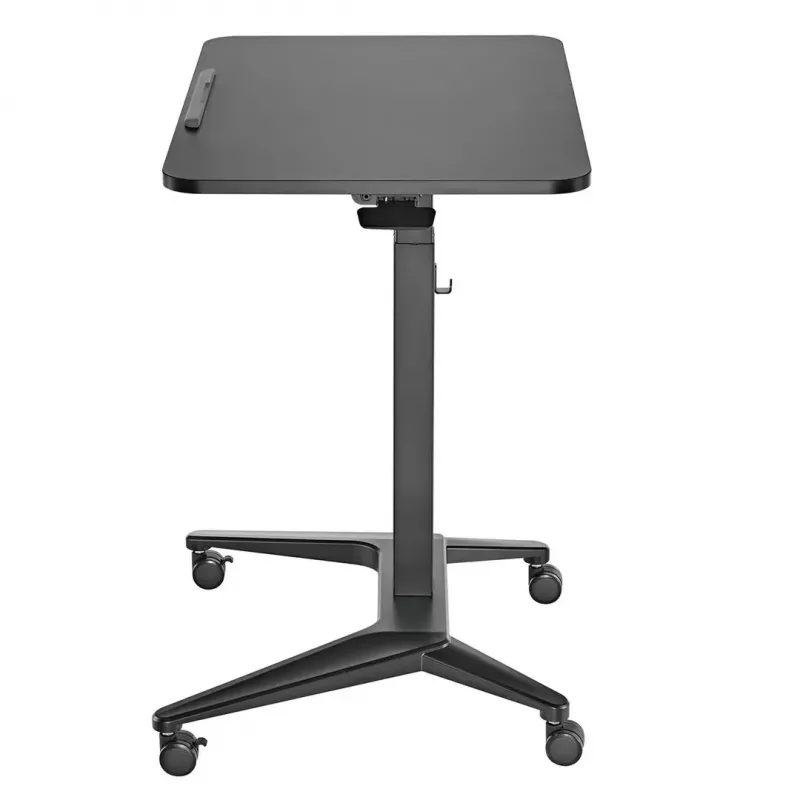Mesa de portátil móvil MACLEAN MC-453B con regulación de altura neumática, altura máx. 109 cm, capacidad de carga 8 kg