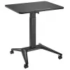 Mesa de portátil móvil MACLEAN MC-453B con regulación de altura neumática, altura máx. 109 cm, capacidad de carga 8 kg