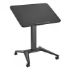 Mesa de portátil móvil MACLEAN MC-453B con regulación de altura neumática, altura máx. 109 cm, capacidad de carga 8 kg