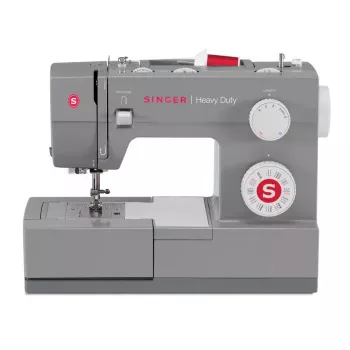 Máquina de coser automática SINGER Heavy Duty 4432 — 32 puntadas, 1100 rpm, ancho de puntada de 6 mm, brazo libre, 120 V