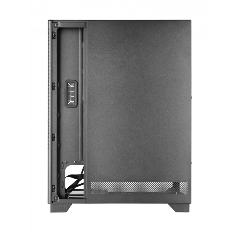 Caja de ordenador Tacens 2SAGITTA20 Midi Tower, negra, 3 ventiladores de 120 mm
