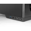 Caja de ordenador Tacens 2SAGITTA20 Midi Tower, negra, 3 ventiladores de 120 mm