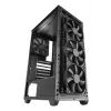 Tacens Mars MC-PMAX caja ATX, negra, 4 ventiladores FDB de 120 mm