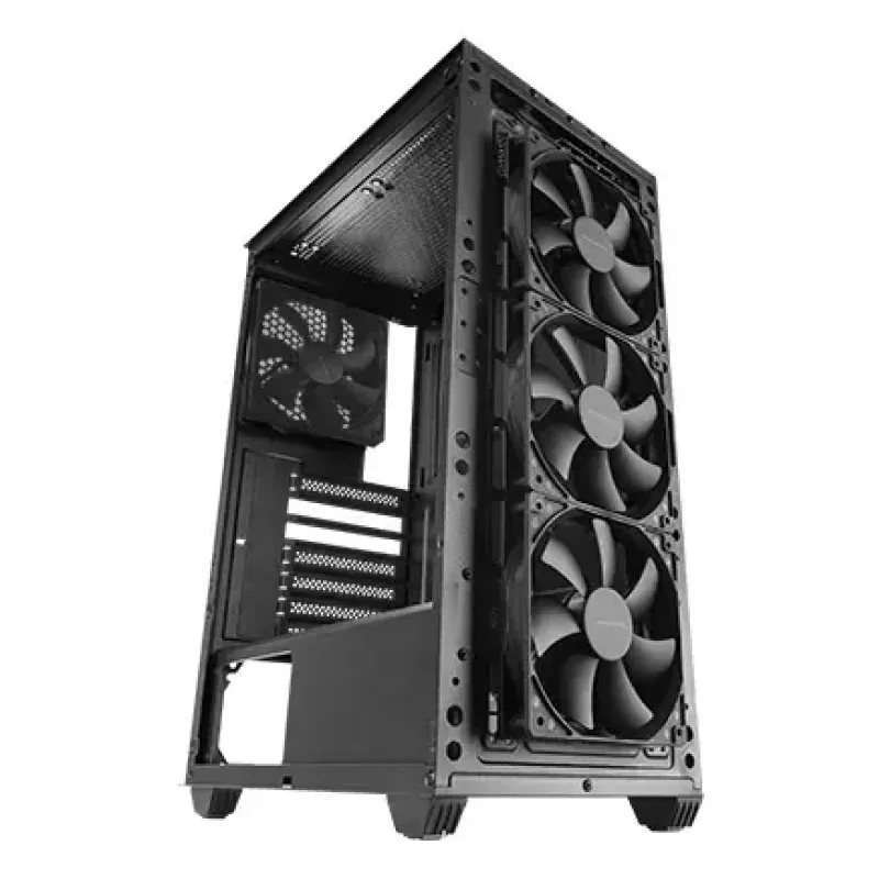 Tacens Mars MC-PMAX caja ATX, negra, 4 ventiladores FDB de 120 mm