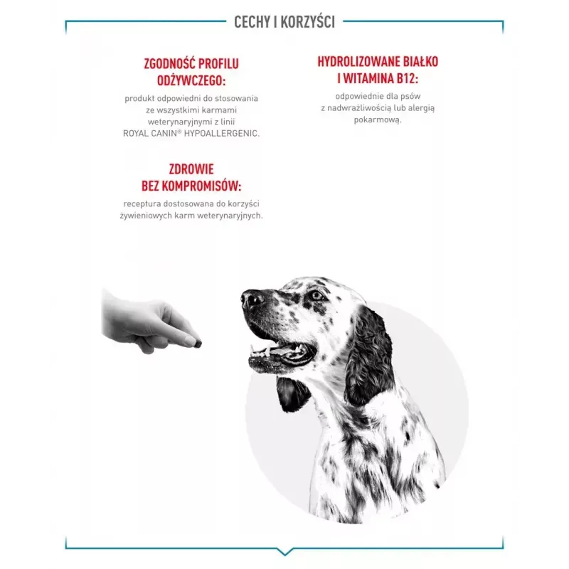 Snacks hipoalergénicos para perros Royal Canin 230 g — snacks de entrenamiento de ave, sin gluten ni azúcar, para perros adultos