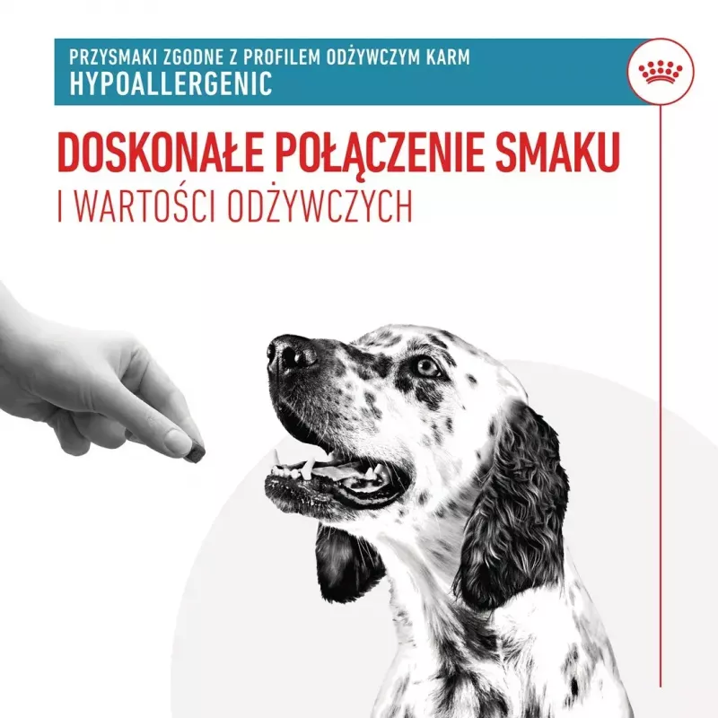 Snacks hipoalergénicos para perros Royal Canin 230 g — snacks de entrenamiento de ave, sin gluten ni azúcar, para perros adultos