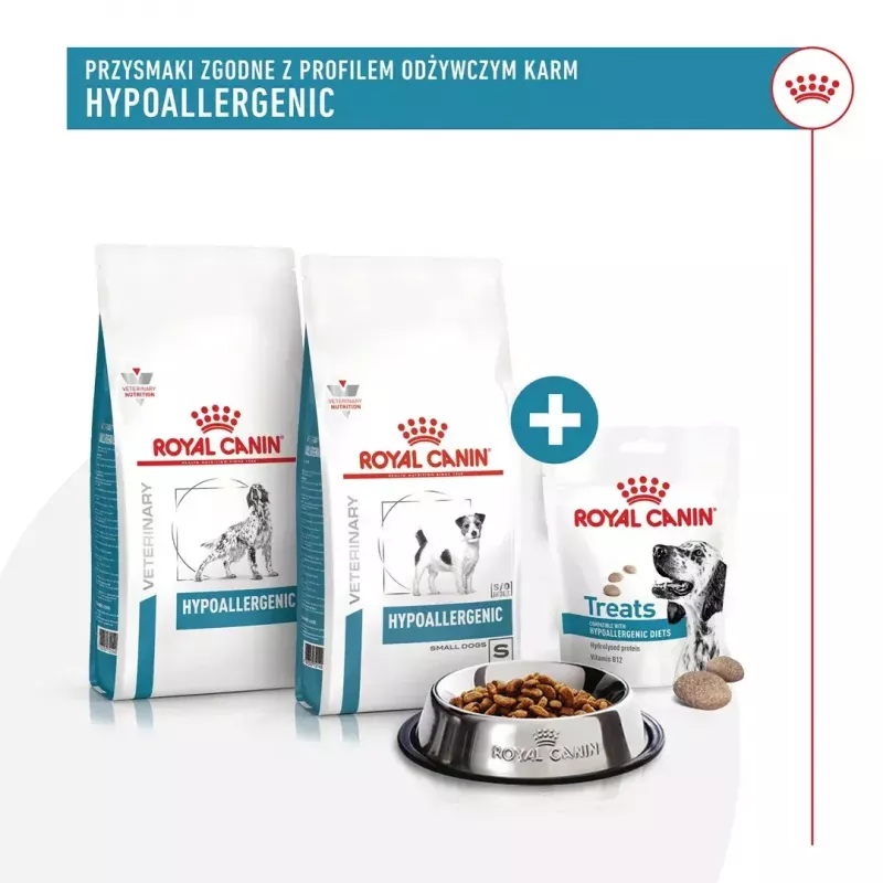 Snacks hipoalergénicos para perros Royal Canin 230 g — snacks de entrenamiento de ave, sin gluten ni azúcar, para perros adultos
