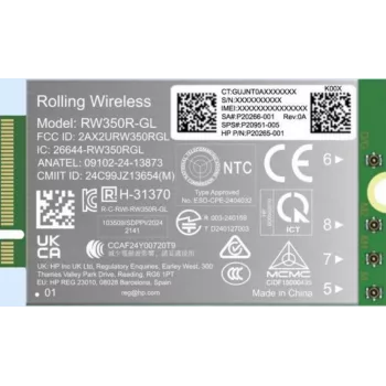 HP 4G LTE-Advanced Pro Cat19 WWAN módulo inalámbrico interno B8BD3AA