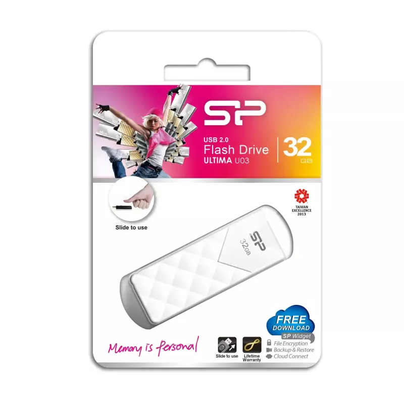 Memoria USB Silicon Power 32 GB USB Type-A 2.0 Ultima U03