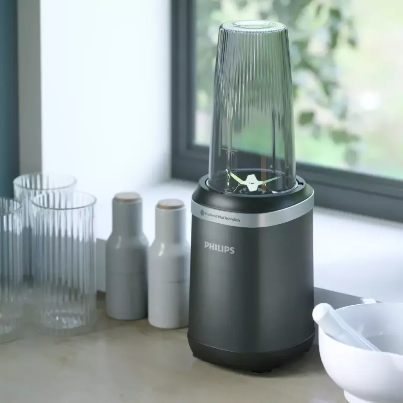 Batidora de mesa Philips Serie 5000 HR2767/00 Negro Acero inoxidable