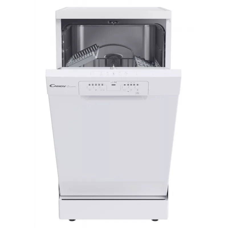 Lavavajillas estrecho independiente CANDY Brava CDPH 2L1049W — 10 cubiertos, 45 cm, 49 dB, clase energética E