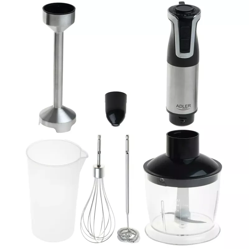 Batidora de brazo Adler AD 4627 1800W 20 velocidades modo turbo picadora