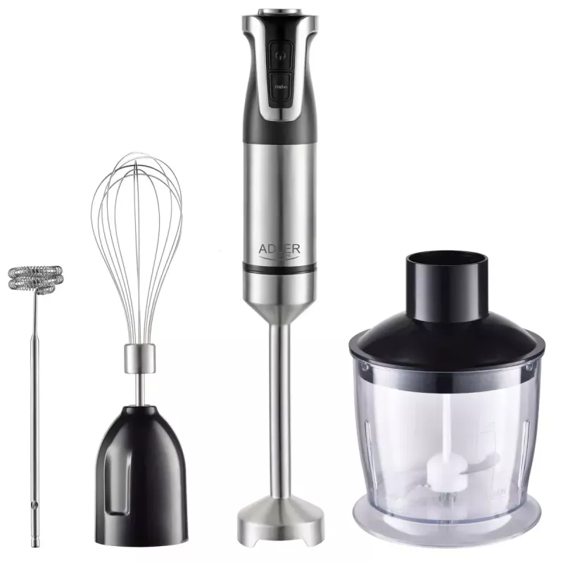 Batidora de brazo Adler AD 4627 1800W 20 velocidades modo turbo picadora
