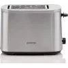 Tostadora Gorenje T800DS – tostadora de acero inoxidable de 2 ranuras, modelo doméstico compacto