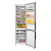 Combinado frigorífico-congelador independiente Midea MDRB600MME46, 443 L totales, 313 L frigorífico (No Frost), 130 L congelador, clase E, acero inoxidable