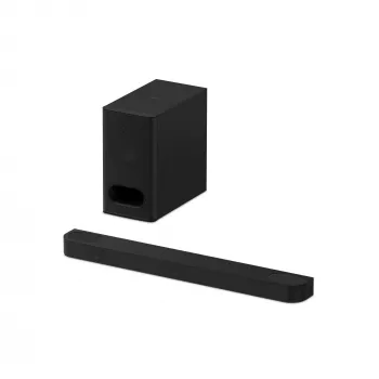 Barra de sonido Sony HT-B600 3.1.2 canales 350 W con subwoofer inalámbrico, negro