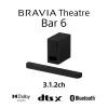 Barra de sonido Sony HT-B600 3.1.2 canales 350 W con subwoofer inalámbrico, negro