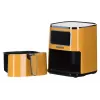 Freidora de aire HEINRICH'S HFR 8216, capacidad 5,0 l, 1450 W, amarilla