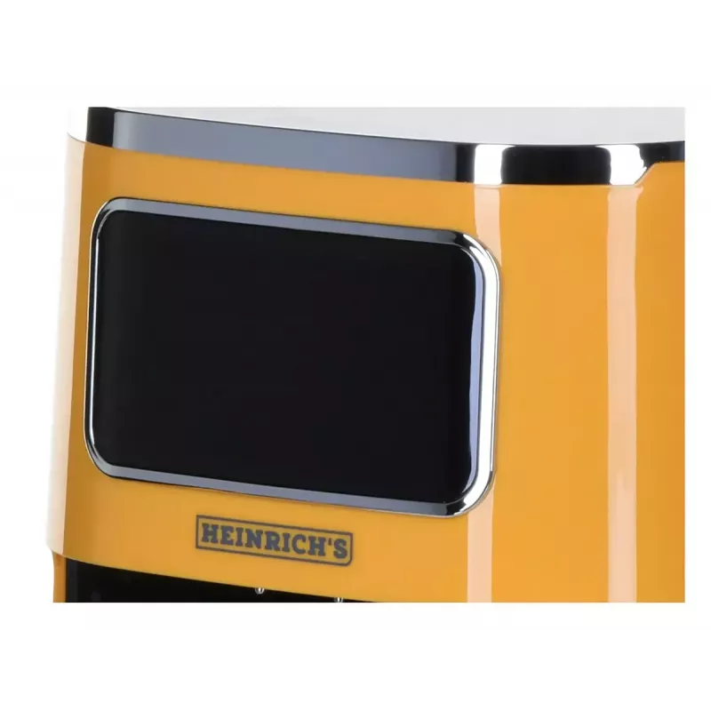 Freidora de aire HEINRICH'S HFR 8216, capacidad 5,0 l, 1450 W, amarilla