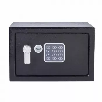 Caja fuerte portátil Yale YSV/200/DB2 negra con cerradura de combinación 8,6 L