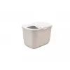 Arenero con entrada superior Savic Hop In, plástico, beige/blanco, 585×390×395 mm