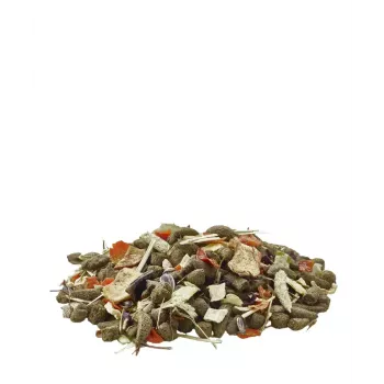 Pienso en pellets para conejos VERSELE-LAGA Cuni Nature 2,3 kg — hierbas, 14 % proteína, 15,5 % fibra, 4,5 % grasa, vitamina C, sin gluten ni soja