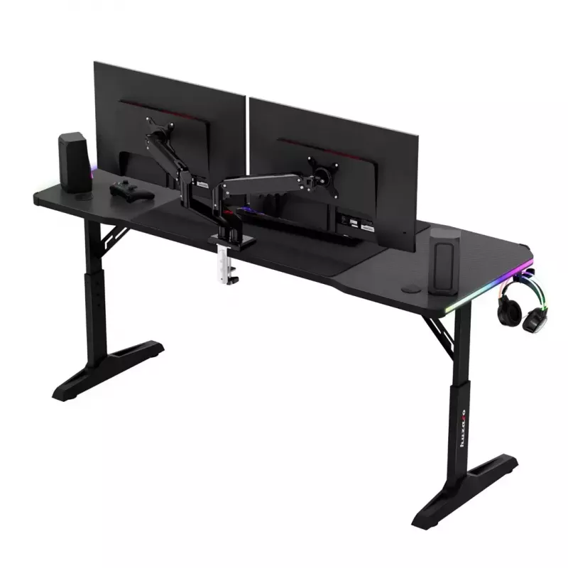 Huzaro Hero 4.6 RGB escritorio para juegos, negro