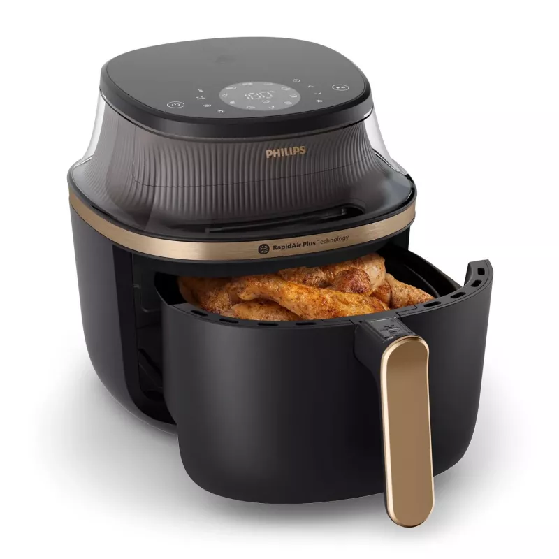 Philips Series 3000 NA342/00 freidora de aire, 2000 W, negra
