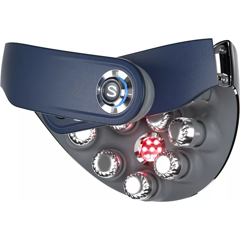 Masajeador SKG G7-Pro-Fold Blue Combo compresión amasado vibración