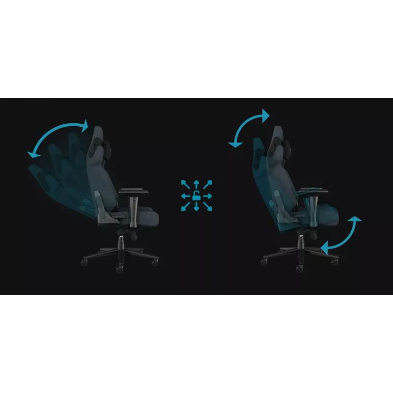 Silla gaming para PC GENESIS NITRO 800 asiento acolchado peso máx. 150 kg