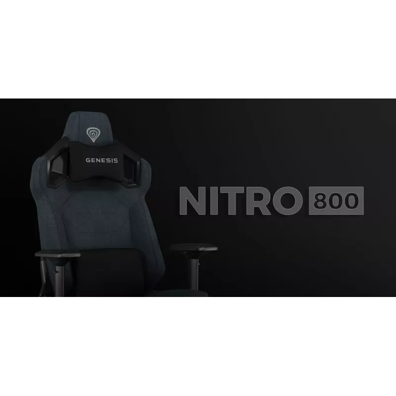 Silla gaming para PC GENESIS NITRO 800 asiento acolchado peso máx. 150 kg