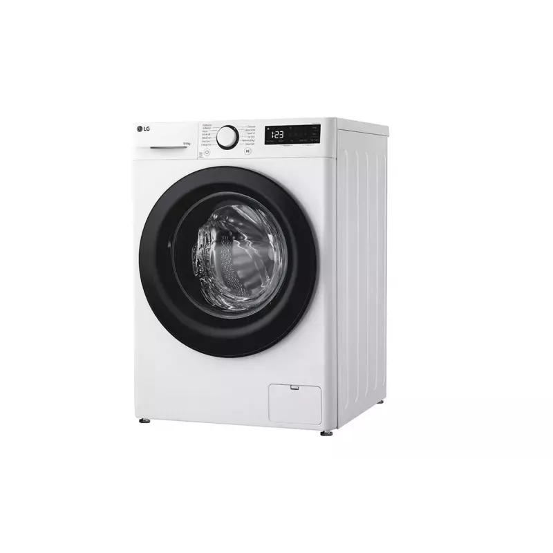 Lavadora-secadora LG F4DR509SBW de libre instalación carga frontal negra, blanca