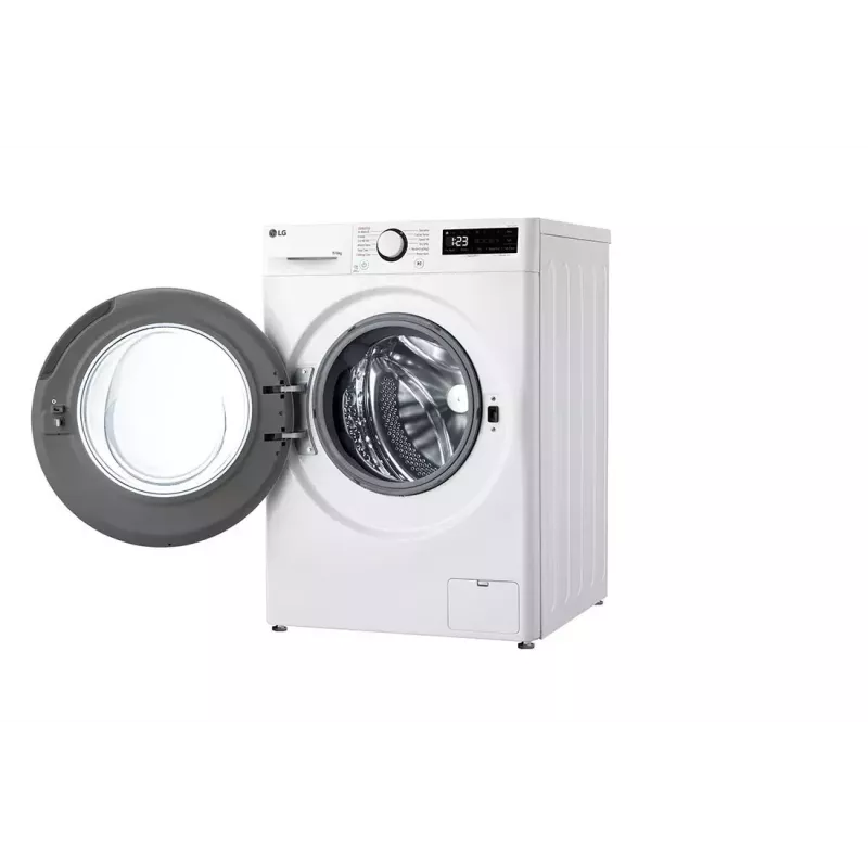 Lavadora-secadora LG F4DR509SBW de libre instalación carga frontal negra, blanca