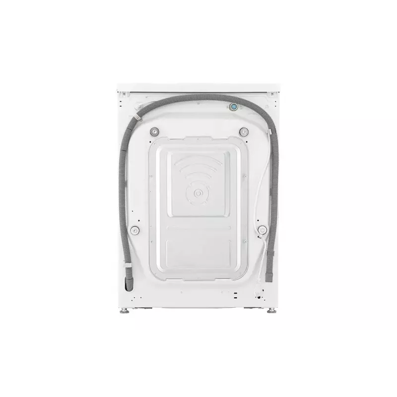 Lavadora-secadora LG F4DR509SBW de libre instalación carga frontal negra, blanca
