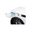 Lavadora-secadora LG F4DR509SBW de libre instalación carga frontal negra, blanca