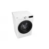 Lavadora-secadora LG F4DR509SBW de libre instalación carga frontal negra, blanca