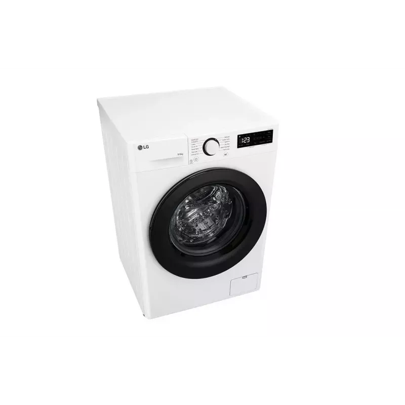 Lavadora-secadora LG F4DR509SBW de libre instalación carga frontal negra, blanca