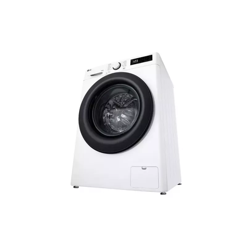 Lavadora-secadora LG F4DR509SBW de libre instalación carga frontal negra, blanca