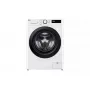 Lavadora-secadora LG F4DR509SBW de libre instalación carga frontal negra, blanca