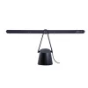 Lámpara para monitor BenQ PianoLight R negra – 1070 lm, alimentación USB, 120×367×628 mm