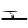 Lámpara para monitor BenQ PianoLight R negra – 1070 lm, alimentación USB, 120×367×628 mm